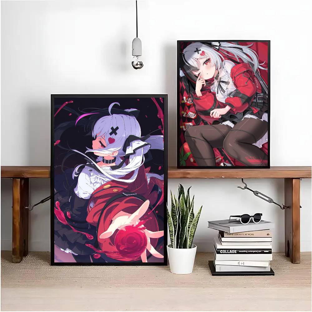 Home Decor Nte - ラクリモサアニメN-NTEポスターアート 防水壁紙 ホームリビングルーム ベッドルーム バー 美的装飾