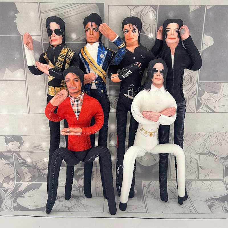 Home Decor Zen - マイケル・ジャクソン可動関節ぬいぐるみアニメコスプレ小道具アクションフィギュアホームルーム装飾グッズファンへのギフト