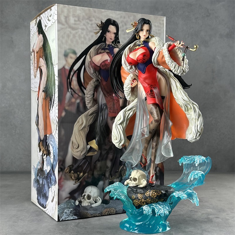 Home Decor Zen - ワンピースボア・ハンコックアニメフィギュア中国風チャイナドレス Pvc コレクタブルモデルデスクトップ装飾アニメコレクション家の装飾
