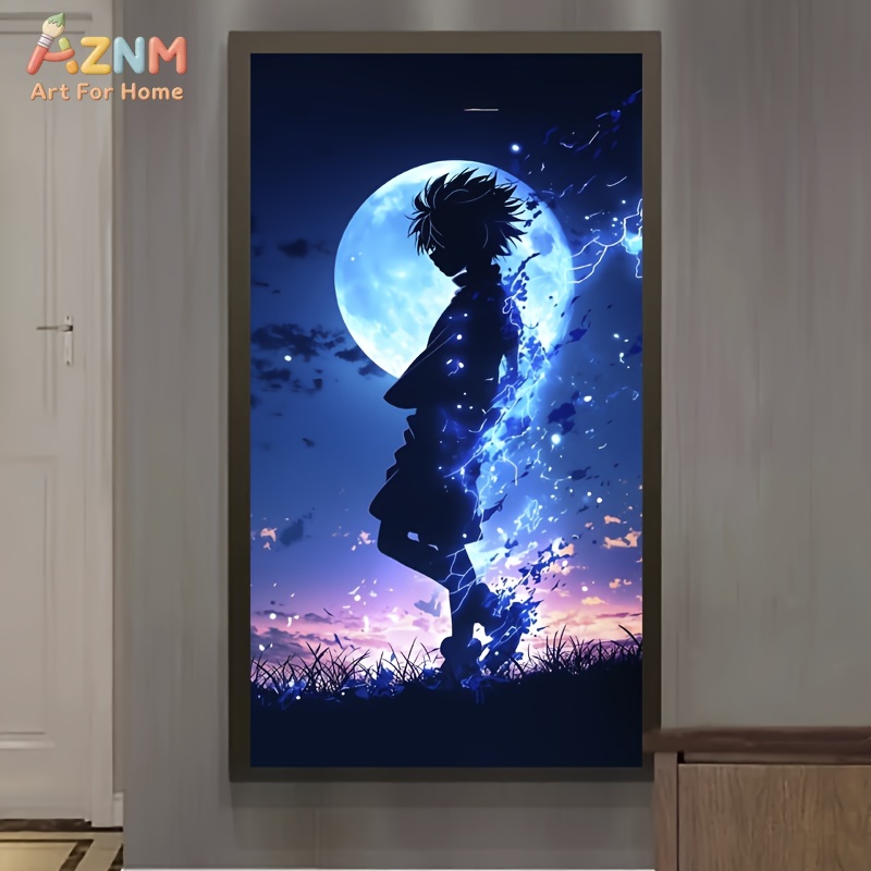 X Home Decor - AZNM ハンター×ハンター キルア ブルームーン アニメ キャンバス