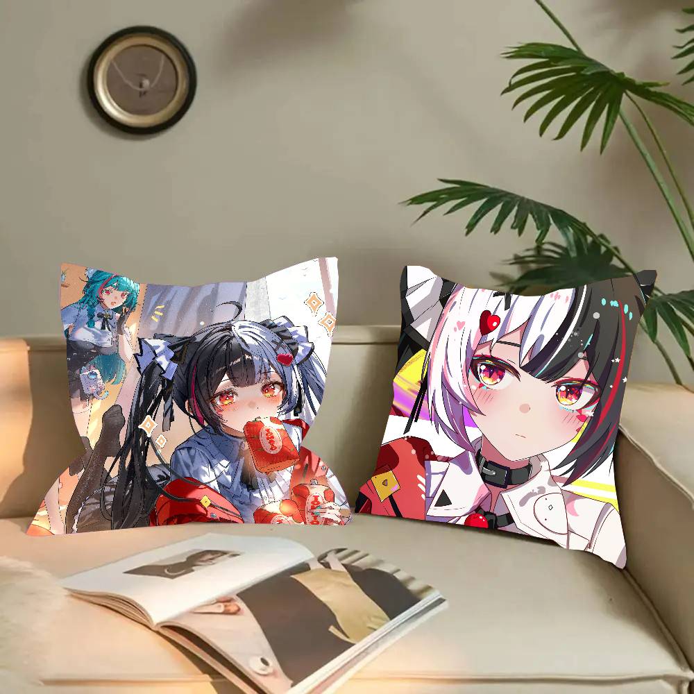 Home Decor Nte - ラクリモサアニメ N-NTE 枕カバー ファッションスクエア枕カバー 寝室 ソファ