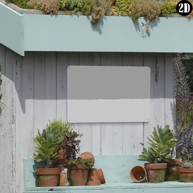 ヴィンテージメタルサイン美しいブルネット女性屋外トロピカル背 - Home Decor Zen のレビューと価格