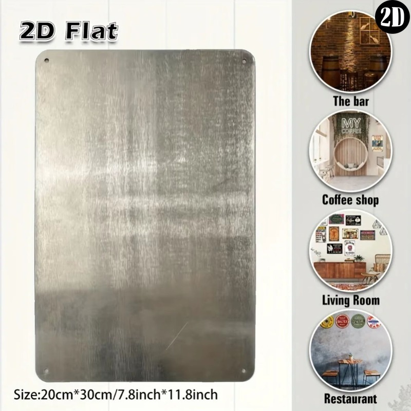 ヴィンテージメタルサイン美しいブルネット女性屋外トロピカル背 - Home Decor Zen のレビューと価格