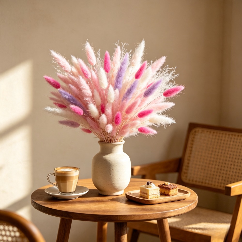 豪華で高級感のあるドライフラワーブーケは、家の装飾、クリスマ - Dried Flower Bouquet のレビューと価格