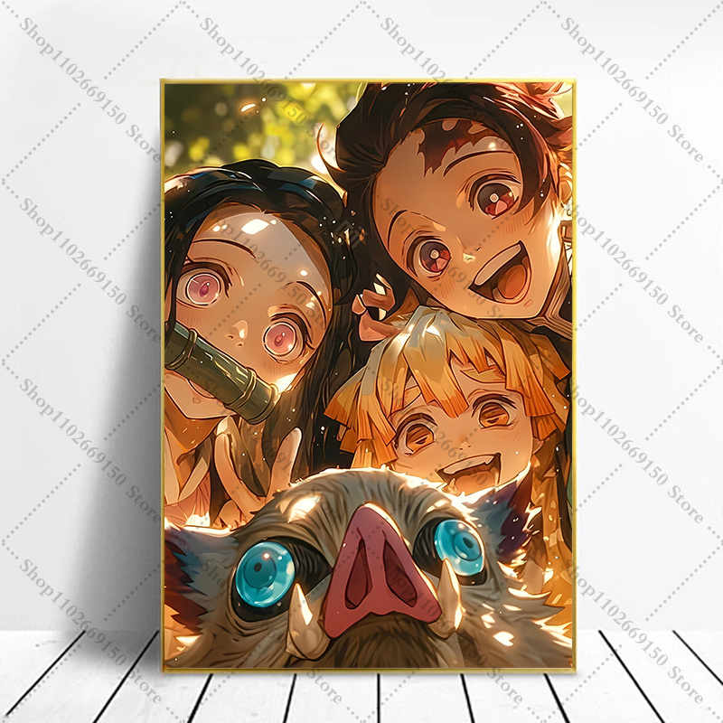 アニメクリエイティブピクチャーホームデコレーションアクセサリ - Home Decor Wall Pictures のレビューと価格