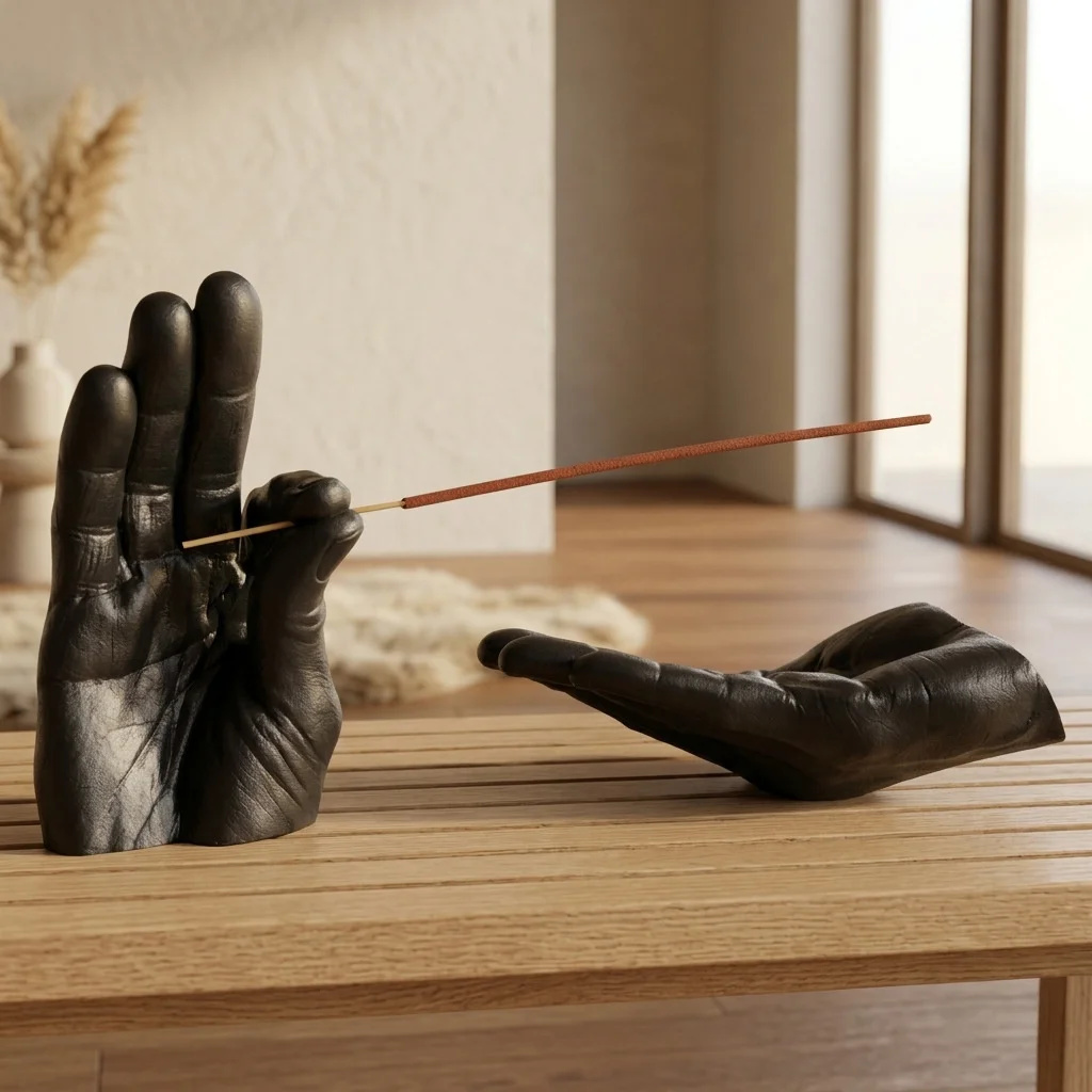 香炉ホルダー 香スティックホルダー デスクトップオーナメント - Home Decor Humacao のレビューと価格