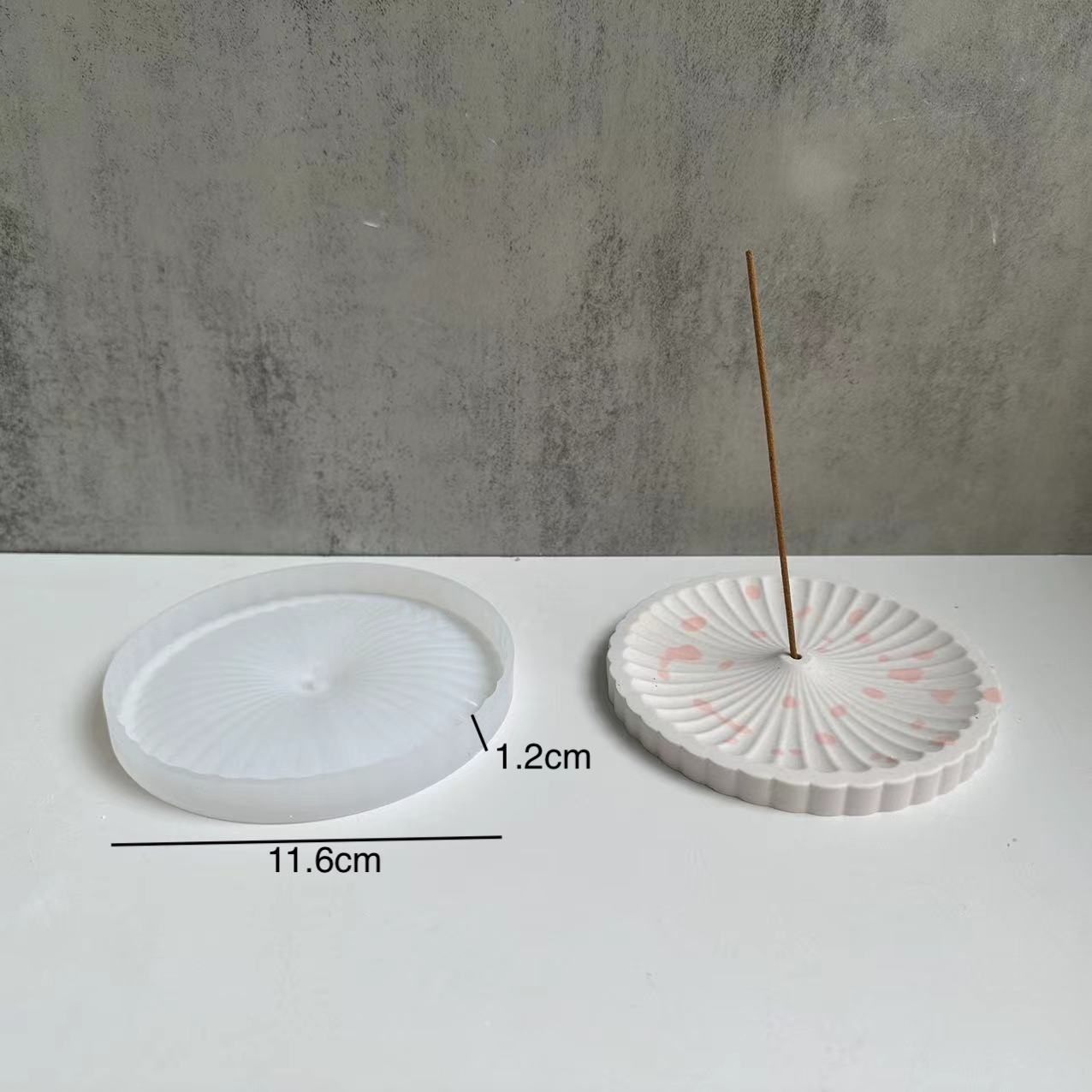 香炉ブラケット用シリコン粘土型、香炉灰受け用DIY樹脂鋳造型 - Home Decor Humacao のレビューと価格