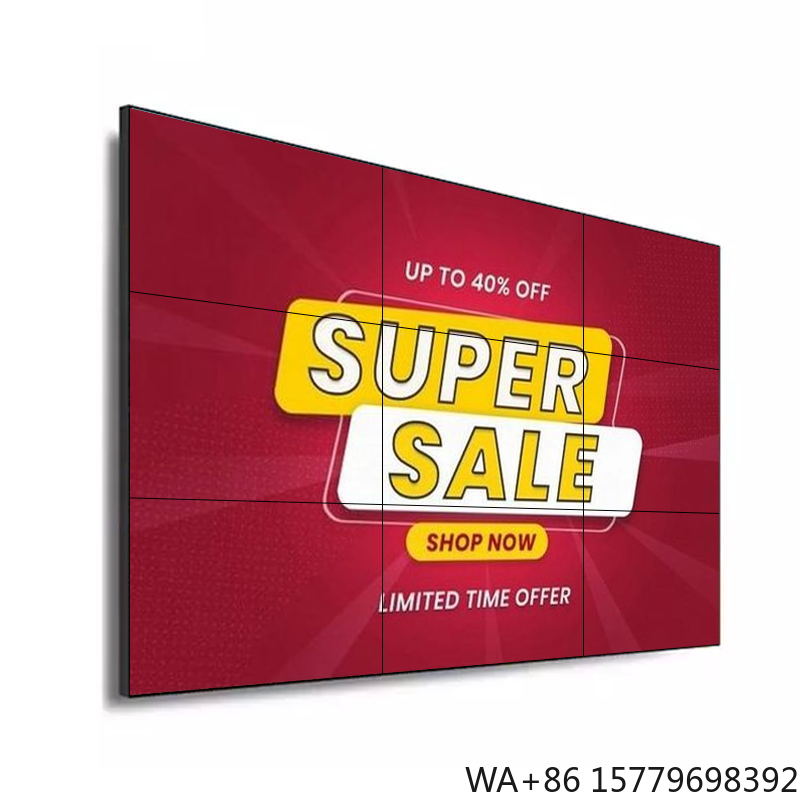 3x3 55インチLCDビデオウォールディスプレイ（フロアス - Flooring Home Decor のレビューと価格