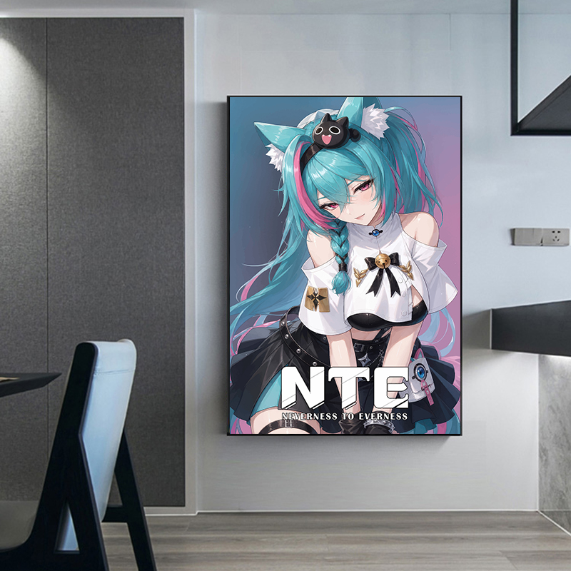 ゲームネバーネス・トゥ・エバネスポスター最新アニメゲームプリ - Home Decor Nte のレビューと価格
