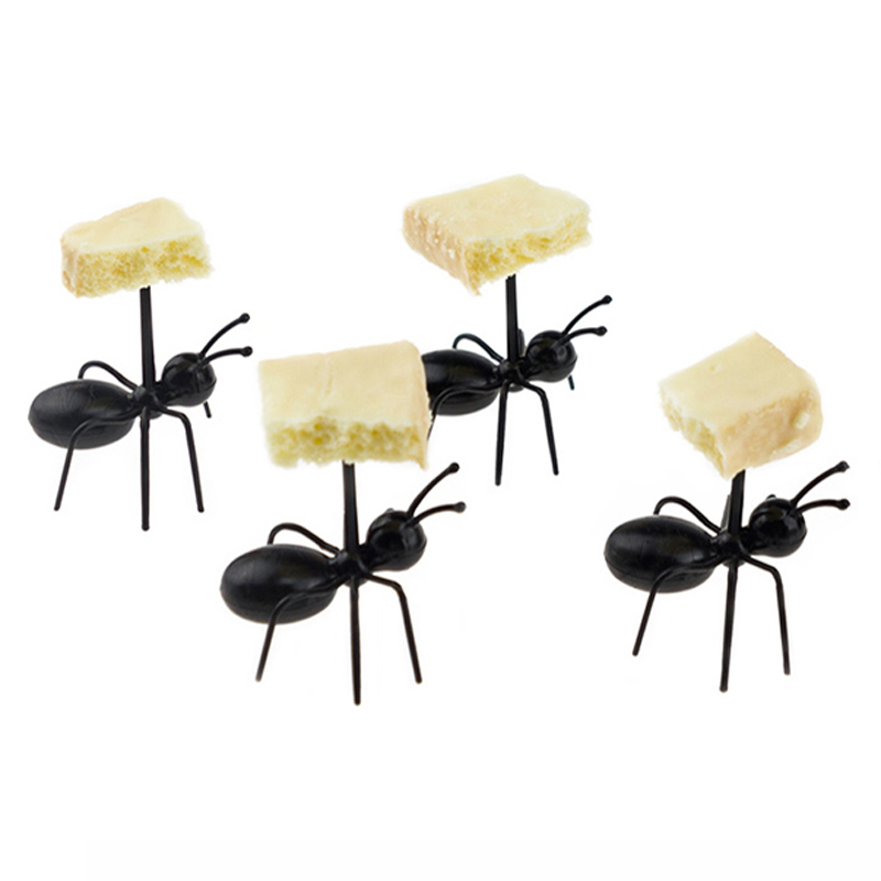 24個入りアリ型フルーツピック、装飾用アリ型フォーク、スナッ - Home Decor Humacao のレビューと価格