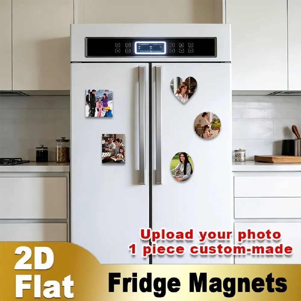 カスタム写真冷蔵庫マグネット 2D フラットパーソナライズさ - Home Decor Kolkata のレビューと価格