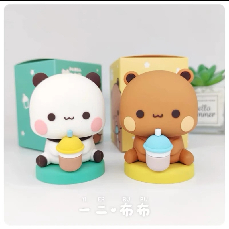 かわいいパンダのクマの置物,収集可能なおもちゃ,カワイイアク - Home Decor Trends 2025 のレビューと価格