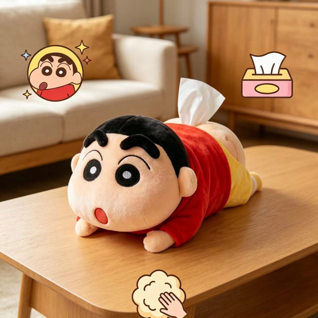 2026年新作 かわいい寝そべりクレヨンしんちゃんフィギュア - Home Decor Zen のレビューと価格