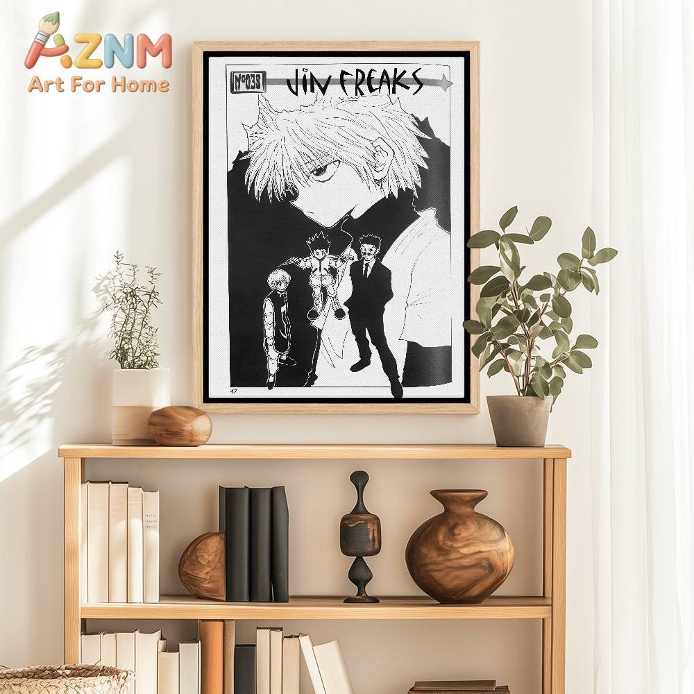 1 個 H-ハンター x ハンター紙プリントホームリビングル - X Home Decor のレビューと価格