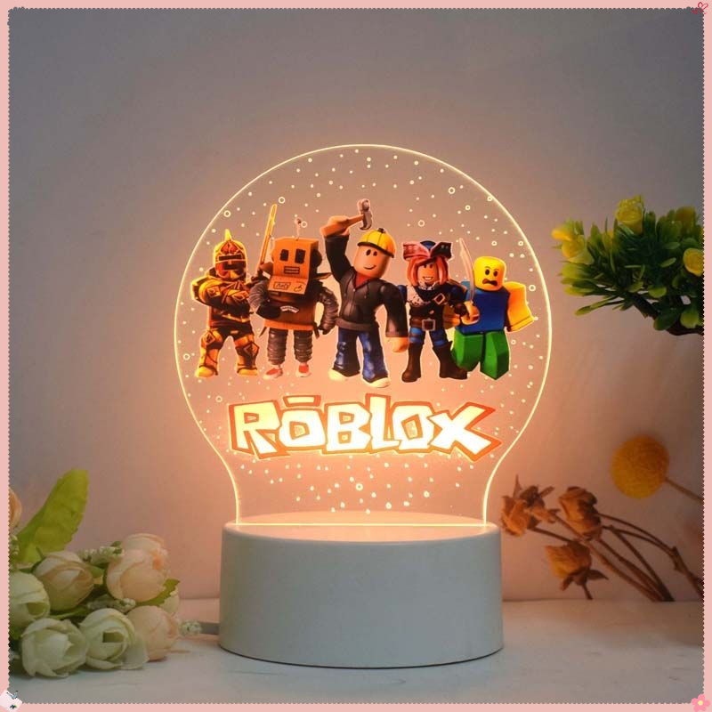 ロブロックス フィギュア ゲーム周辺機器 3Dナイトライト  - Home Decor Zen のレビューと価格