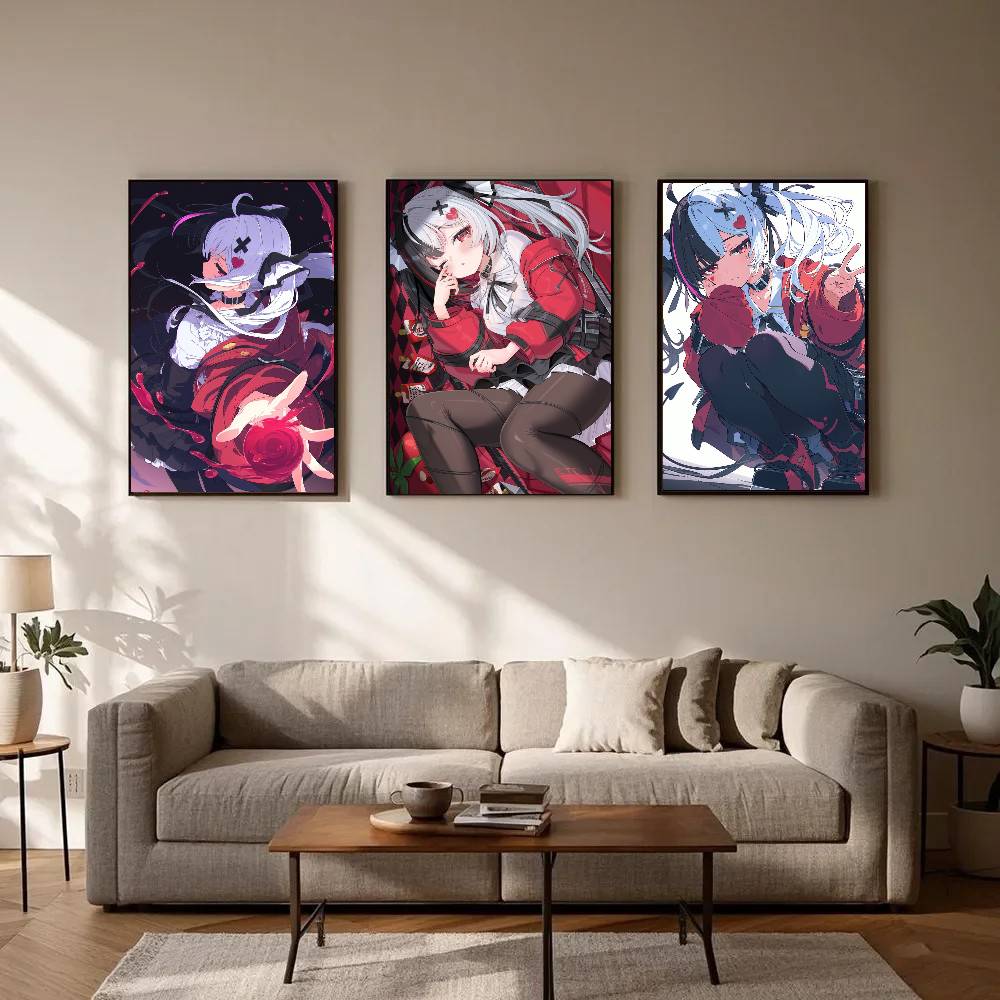 ラクリモサアニメN-NTEポスター リビングルーム バー カ - Home Decor Nte のレビューと価格