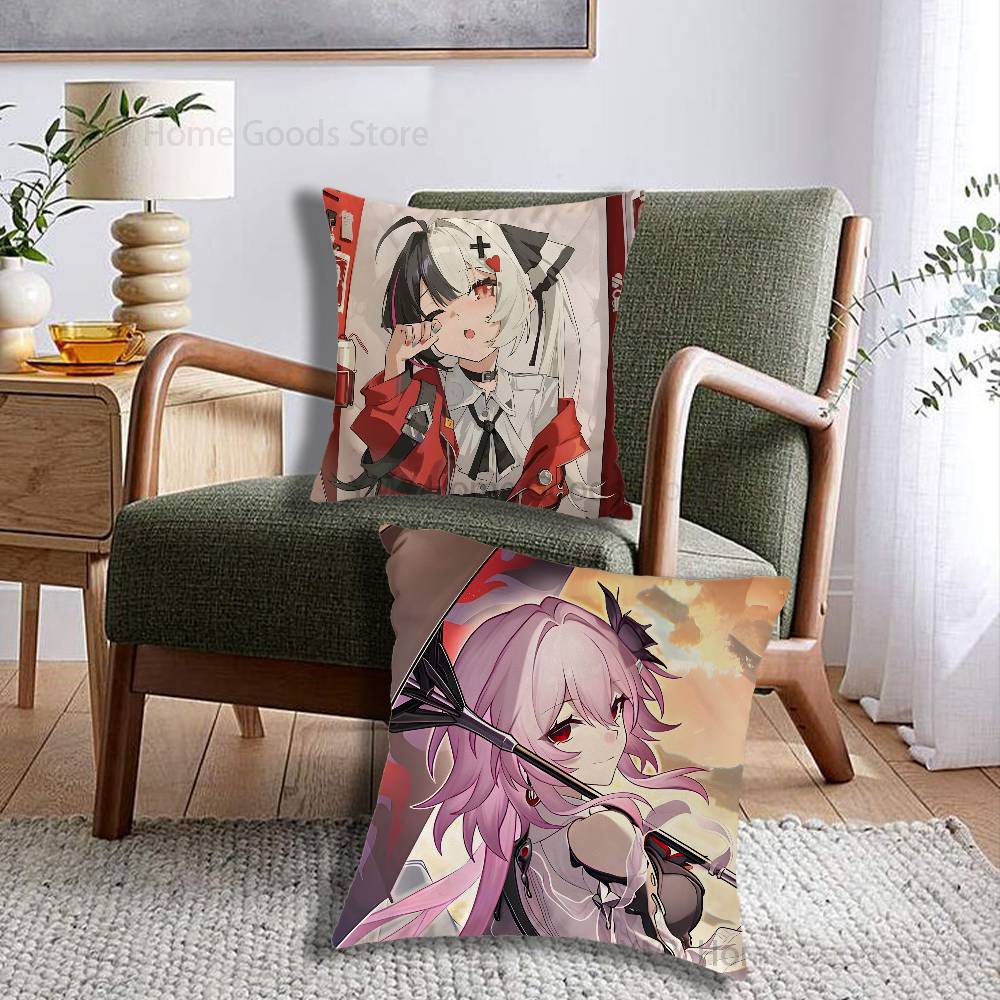 かわいいリンクオゲームNTEプリントのクッションカバー、正方 - Home Decor Nte のレビューと価格