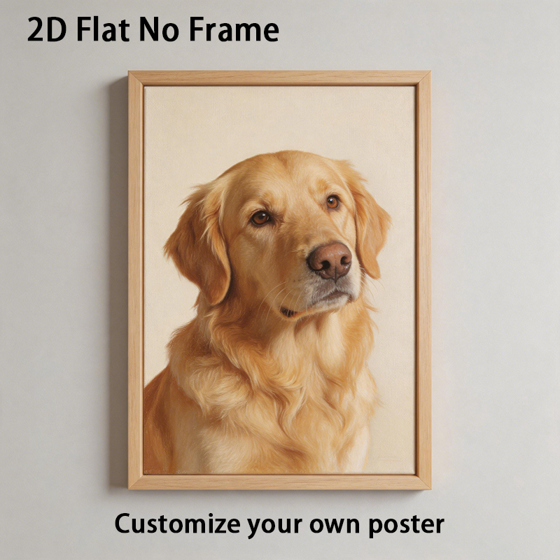 カスタムポスター カスタムペット写真 自分の写真をカスタマイ - Home Decor Aesthetic のレビューと価格