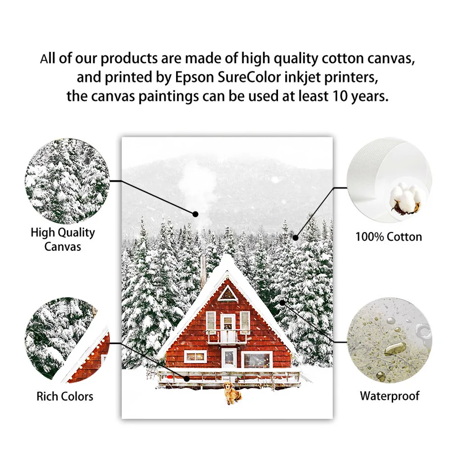 レッドハウスギフトカー雪だるまツリートナカイサンタリスクリス - X Home Decor のレビューと価格